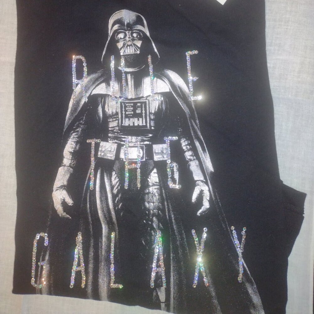 Kids Gap Long Sleeve Darth Vader Rule the Galaxy Shirt, NWT - Picture 3 of 3